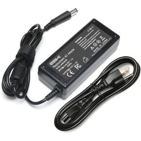 EBKK 65W شاحن لجهاز HP EliteBook 840 850 G1 G2 / 810 820 745 450 455 430 440 G1 G2 / 640 645 650 655 G1 Pavilion DV6 DV4 DM4 DV7 DV5 2000-2B09WM 2000-2A20NR سلك الطاقة