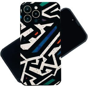 حافظة Little Fire Craft لهاتف iPhone 13، غطاء هاتف من جلد البولي يوريثان الناعم مقاوم للصدمات وغير قابل للانزلاق متوافق مع حافظة iPhone 13 مقاس 6.1 بوصة (عاطفي) in Kuwait