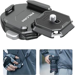 ULANZI F38 Camera Shoulder Strap Mount | Quick Release for Shoulder Straps V2, QR Plate Camera Tripod Mount (only Base Mount) in Kuwait