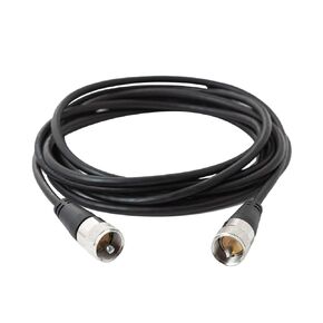 RG58 Coax Cable, CB Antenna Coaxial Cables, 10ft PL 259 UHF Male to Male Cable, 50 Ohm Low Loss for HAM Radio Antenna in Saudi Arabia