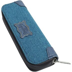 حقيبة حمل للسفر لمجموعة Pod System Vape JU، حقيبة صغيرة مغلقة للتخزين، حقيبة منظمة لطيفة تناسب الجيب أو الحقيبة (أزرق) in Kuwait