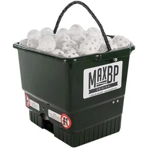 MaxBP Pitching Machine - Perfect for Kids, Teens & Adults - 30-145 Plus mph Reaction Training for Baseball & Softball - Essential Equipment for Baseball and Softball Training - Automatic and Portable