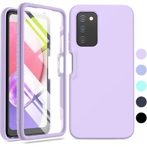 حافظة هاتف Samsung Galaxy A03s: أغطية نحيفة من السيليكون المقاوم للصدمات، حافظات خلوية واقية جميلة - متينة من مادة TPU بطبقة مزدوجة مقاومة للسقوط، غطاء لطيف للأولاد (أخضر الغابة) in Kuwait