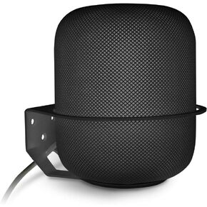 ALLICAVER Wall Mount Compatible Apple HomePod, Sturdy Metal Made Mount Stand Holder Compatible Apple HomePod (White)