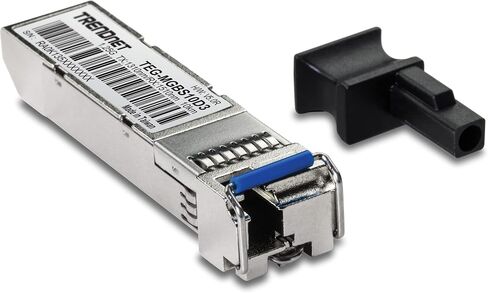 تريند نت وحدة LC أحادية الوضع من SFP إلى RJ45 ذات الطول الموجي المزدوج، TEG-MGBS10D3، يجب إقرانها مع TEG-MGBS10D5 أو وحدة متوافقة، حتى 10 كم (6.2 ميل)، متوافقة مع SFP، حماية مدى الحياة in Saudi Arabia