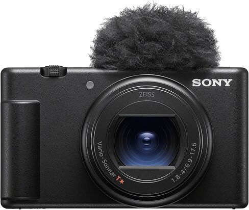 Sony ZV-1 II Vlog Camera with 4K Video & 20.1MP for Content Creators and Vloggers Black ZV-1M2/B Bundle with Deco Gear Case + Extra Battery + 64GB Memory Card + HDMI Micro Cable + Accessories Kit in Saudi Arabia