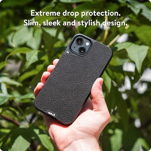 Mous for iPhone 17 Air 6.6-inch Case, Compatible with MagSafe - Limitless - Protective iPhone 17 Air Carbon Fibre Cover - Shockproof, Full Camera Protection, Anti-Scratch Back, Black in Kuwait