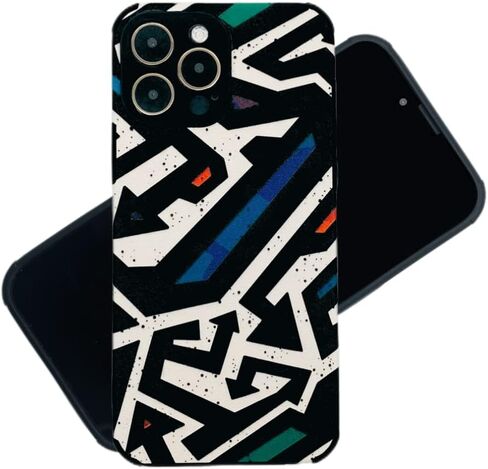 حافظة Little Fire Craft لهاتف iPhone 13، غطاء هاتف من جلد البولي يوريثان الناعم مقاوم للصدمات وغير قابل للانزلاق متوافق مع حافظة iPhone 13 مقاس 6.1 بوصة (عاطفي) in Kuwait