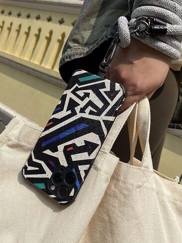 حافظة Little Fire Craft لهاتف iPhone 13، غطاء هاتف من جلد البولي يوريثان الناعم مقاوم للصدمات وغير قابل للانزلاق متوافق مع حافظة iPhone 13 مقاس 6.1 بوصة (عاطفي) in Kuwait