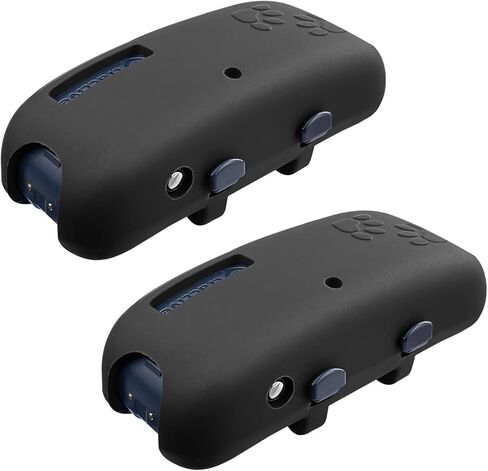 2 Pack Silicone Case Holder Compatible with Tractive GPS Pet Tracker,Protective Cover fit for Tractive GPS Tracker for Dog &Cat,Soft and Skin-Friendly,Black in Kuwait
