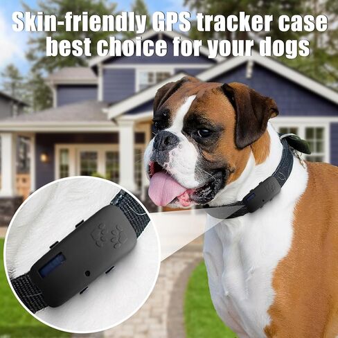 2 Pack Silicone Case Holder Compatible with Tractive GPS Pet Tracker,Protective Cover fit for Tractive GPS Tracker for Dog &Cat,Soft and Skin-Friendly,Black in Kuwait