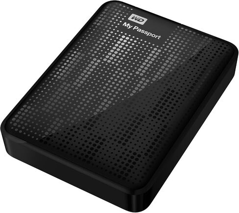 محرك الأقراص الصلبة الخارجي المحمول ويسترن ديجيتال ماي باسبورت سعة 1 تيرابايت ومنفذ USB 3.0 باللون الأزرق (WDBBEP0010BBL-NESN) in Kuwait