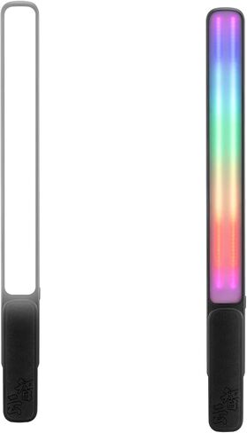 ZHIYUN FIVERAY F100 Combo RGB Light Wand, 100W LED Light Stick 20708 Lux CRI 96+ Handheld Video Light Wand with Barn Door, Diffuser, Grid 6 Lighting Effects Photography RGB Tube Light, Black in Saudi Arabia