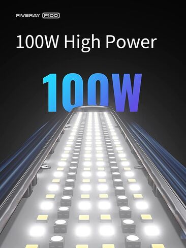 ZHIYUN FIVERAY F100 Combo RGB Light Wand, 100W LED Light Stick 20708 Lux CRI 96+ Handheld Video Light Wand with Barn Door, Diffuser, Grid 6 Lighting Effects Photography RGB Tube Light, Black in Saudi Arabia