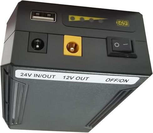 ZANOGI 360 ملحقات كشك الصور شاحن محمول 24 فولت بطارية احتياطية مع حماية البيانات 12600 مللي أمبير، مصدر طاقة مستمر لـ 360 آلة لمدة 6 ساعات، 360 دعامة كشك للصور in Kuwait