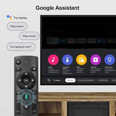 Smart Projector 5G WiFi Bluetooth, Artlii Play3 Outdoor Movie Projector 4K Supported, Android TV 10, Google Voice Assistant, Full HD Native 1080P Projector with Built-in Netflix, YouTube, Prime Video in Kuwait