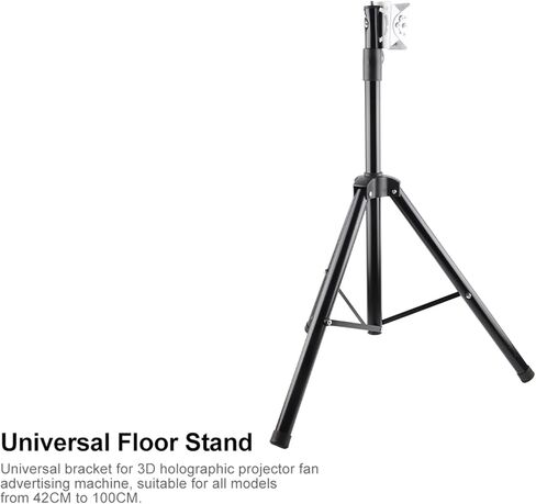 حامل ثلاثي الأبعاد لجهاز عرض هولوجرام من GOWENIC، دعامة تثبيت ثلاثية الأبعاد لمروحة عرض ثلاثية الأبعاد لآلة الإعلان 42 سم 50 سم 56 سم 60 سم 65 سم 100 سم، ملحقات مروحة ثلاثية الأبعاد ثلاثية الأبعاد in Kuwait