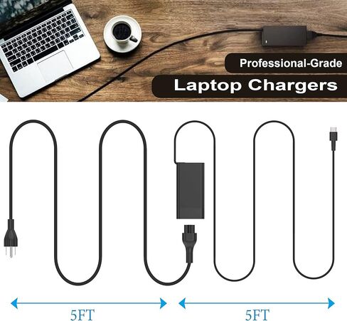 90W 65W Hp USB C Laptop Charger-for-HP-Spectre-x360-EliteBook TPN-DA08 904082-003 904144-850 ADP-90FE L45440-003 2LN85AA#ABA 2LN85AA 1040 G4 USB-C Type C Computer AC Adapter Power Cord in Kuwait