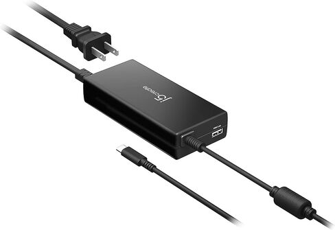 شاحن سريع j5create USB Type C PD 100W لأجهزة MacBook Pro وChromebook والكمبيوتر المحمول والكمبيوتر المحمول والكمبيوتر اللوحي والهواتف الذكية Android وiOS (JUP2290) in Kuwait
