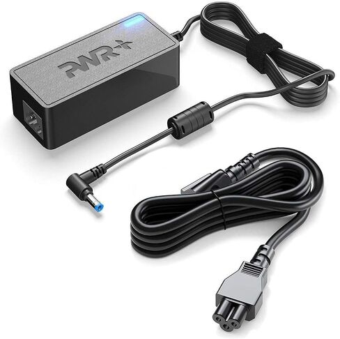 محول تيار متردد HP Smart Blue Tip بقدرة 19.5 فولت 65 وات 45 وات مدرج في قوائم UL للعديد من الطرازات بما في ذلك: Elitebook 840 وProBook وX360 Pavilion وEnvy والمزيد 741727-001 740015-002 سلك شاحن إمداد الطاقة للكمبيوتر المحمول in Saudi Arabia