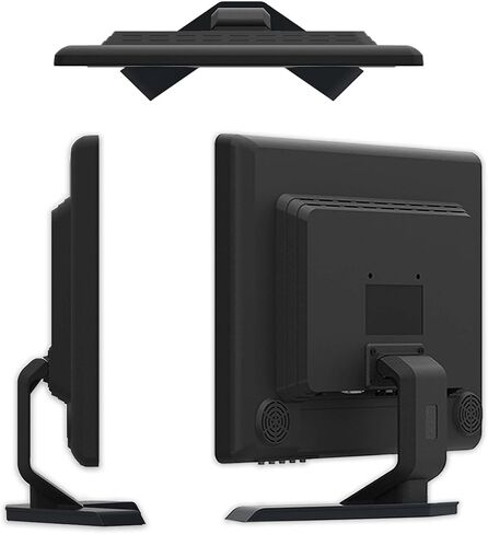 JaiHo 12-Inch 4:3 Security Monitor, 800x600 No Image Stretching CCTV Screen with Metal Housing, BNC HDMI VGA AV USB Input, Industrial Display with Built-in Speakers Remote Control & VESA Mount in Saudi Arabia