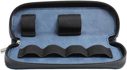 حقيبة حمل للسفر لمجموعة Pod System Vape JU، حقيبة صغيرة مغلقة للتخزين، حقيبة منظمة لطيفة تناسب الجيب أو الحقيبة (أزرق) in Kuwait