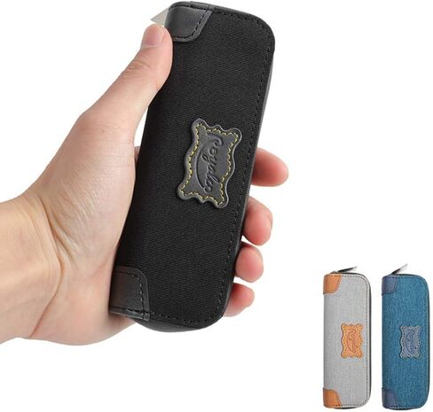 حقيبة حمل للسفر لمجموعة Pod System Vape JU، حقيبة صغيرة مغلقة للتخزين، حقيبة منظمة لطيفة تناسب الجيب أو الحقيبة (أزرق) in Kuwait