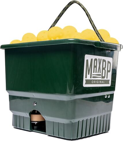 MaxBP Pitching Machine - Perfect for Kids, Teens & Adults - 30-145 Plus mph Reaction Training for Baseball & Softball - Essential Equipment for Baseball and Softball Training - Automatic and Portable in Saudi Arabia
