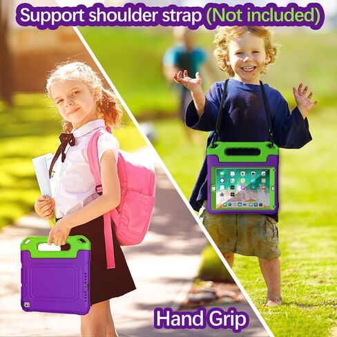 YIHE Kids Case for iPad 9.7" 6th/5th Gen, Air 2nd/1st, Pro 9.7", Cyan&Pink in Kuwait