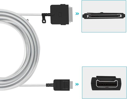 كيبل توصيل واحد بديل BN39-02577A مناسب لتلفزيون سامسونج QE85Q950TSTXXU QE85Q950TSTXZU QN65Q950TSF QN75Q950TSF QN85Q950TSF QE85Q950TSTXXC QE75Q950TSTXZT in Kuwait