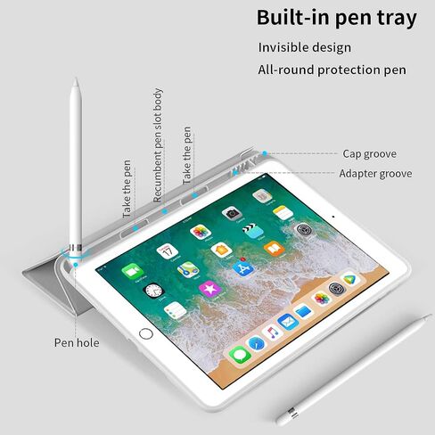 Aoub Case for iPad 6th/5th Generation 9.7 inch 2018/2017, Light Green in Kuwait