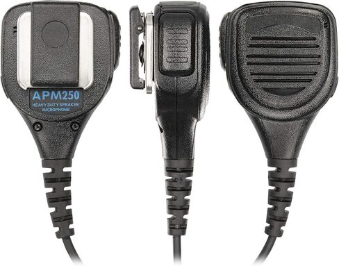 Arrowmax APM250-M9 IP56 Waterproof Shoulder Speaker Microphone for Motorola APX4000 XPR7350E XPR7380E XPR7550E XPR7580E in Kuwait