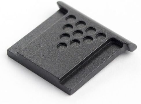 غطاء غطاء الحذاء الساخن المعدني الأسود من Elefront لنيكون D850/D810/D800/D750/D610/D600/D7500/D7200/D7100/D7000/D90/D5600/D3400 يستبدل الأصلي Nikon BS-1 in Kuwait