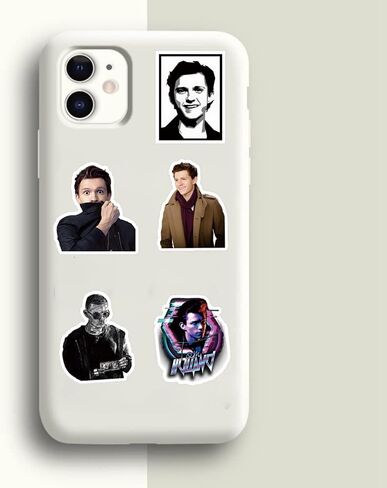 مجموعة ملصقات توم هولاند 63 قطعة، ملصقات لاصقة مضادة للماء من الفينيل الجمالية المضحكة لشخصية سبايدرمان لزجاجة المياه، والكمبيوتر المحمول، والهاتف، ولوح التزلج، والغوتير، وهدايا السيارات للأطفال والمراهقين والمشجعين البالغين لديكور مستلزمات الحفلات in Kuwait