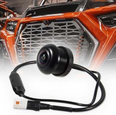 كاميرا أمامية LE-JX HD عريضة الزاوية مقاومة للماء متوافقة مع أمر القيادة Polaris RZR لأمر القيادة المثبت في المصنع مقاس 7 بوصات - وليس لطرز Pro XP in Kuwait