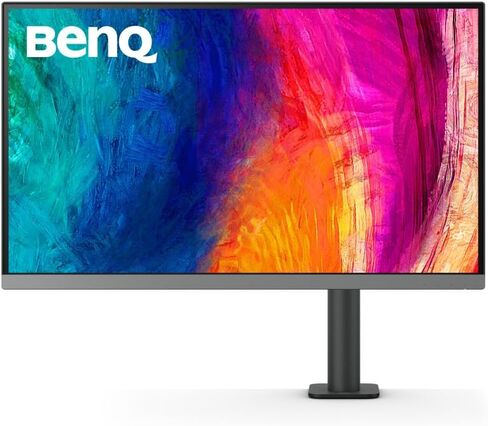 BenQ PD3205UA 32" 4K Ergo Arm Monitor 99% Rec.709 & sRGB & ScreenBar LED Monitor Light Auto-Dimming USB Powered in Kuwait