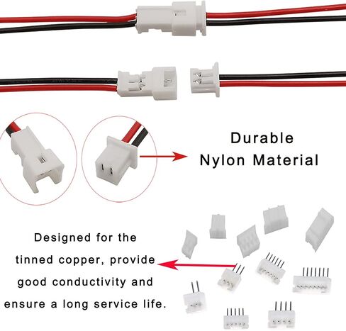 450Pcs 2.0mm JST-PH Connector Kit 2/3/4 Pin Housing Connector in Saudi Arabia