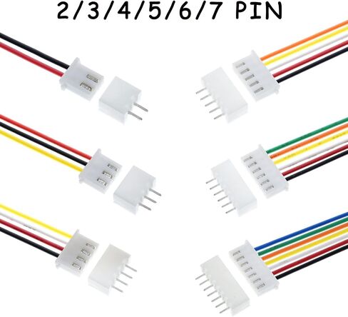 450Pcs 2.0mm JST-PH Connector Kit 2/3/4 Pin Housing Connector in Saudi Arabia