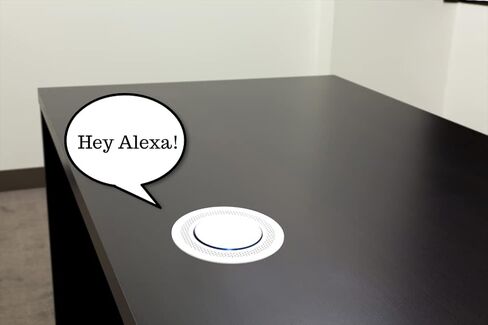 سبلين حامل تثبيت مدمج في السقف متوافق مع مكبر الصوت الذكي اليكسا ايكو دوت الجيل الثالث. - امازون - او نيست ميني - جوجل - موديل كلاسيكي مدمج (ابيض) in Kuwait