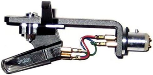Ortofon OM Pro S Premounted DJ Cartridge on SH-4 Headshell 2-PACK Bundle with Liquid Audio Polishing Cloth in Saudi Arabia