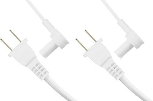 Vebner 2-Pack - أسلاك طاقة قصيرة جدًا متوافقة مع مكبرات الصوت Sonos Era 100 وEra 300 (أبيض - 19.5 بوصة) in Kuwait