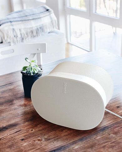 Vebner 2-Pack - أسلاك طاقة قصيرة جدًا متوافقة مع مكبرات الصوت Sonos Era 100 وEra 300 (أبيض - 19.5 بوصة) in Kuwait