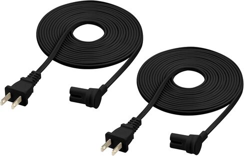 Vebner 2-Pack - أسلاك طاقة قصيرة جدًا متوافقة مع مكبرات الصوت Sonos Era 100 وEra 300 (أبيض - 19.5 بوصة) in Kuwait