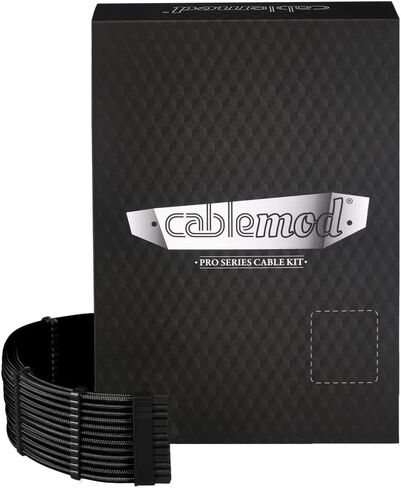 CableMod C-Series Pro ModMesh Sleeved Cable Kit for Corsair Type 4 RM Black Label/RMi/RMX (White) in Saudi Arabia