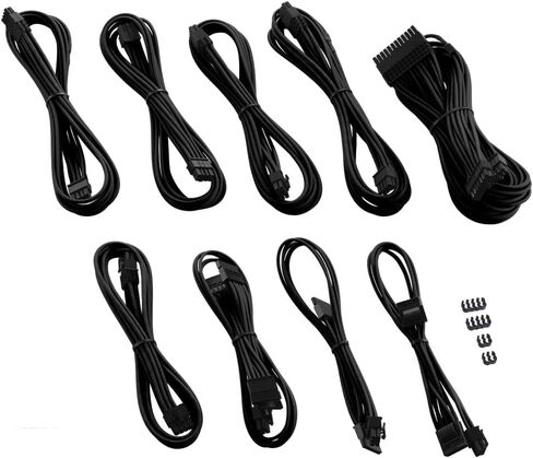 CableMod C-Series Pro ModMesh Sleeved Cable Kit for Corsair Type 4 RM Black Label/RMi/RMX (White) in Saudi Arabia