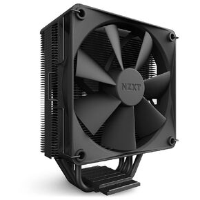 NZXT T120 RGB CPU Air Cooler - RC-TR120-W1 - Conductive Copper Pipes - Fluid Dynamic Bearings - AMD and Intel Compatibility - White