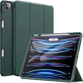 JETech Case for iPad Pro 12.9" 6th/5th Gen (2022/2021), Black in Saudi Arabia