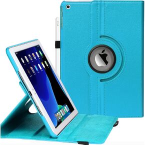 حافظة لجهاز iPad الجيل التاسع (2021)/ 2020 iPad الجيل الثامن/ 2019 iPad الجيل السابع لأغطية حافظة iPad مقاس 10.2 بوصة، حافظة واقية دوارة 360 درجة مع وظيفة النوم (أرجواني) in Kuwait