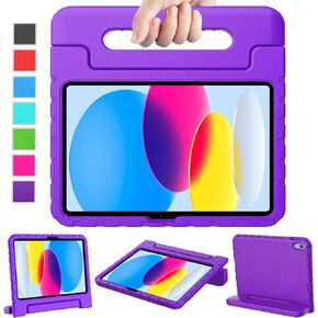 حافظة LTROP iPad الجيل العاشر للأطفال، حافظة iPad 10.9 2022، حافظة iPad الجيل العاشر، حافظة iPad 10 للأطفال، حافظة متينة قابلة للتحويل للأطفال الصغار لجهاز iPad 10.9 بوصة الجيل العاشر، أزرق in Kuwait