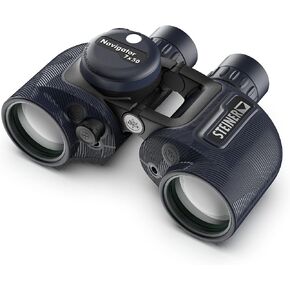 Steiner Navigator 7x50 Binoculars - Magnification 7X - High Contrast Optics - Floating Prism System - Sports-Auto Focus - Delivers Excellent Image Clarity, Navy Blue (2342, New Version)